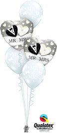 Ballonbouquet Mr &amp; Mrs