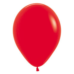 Rundballon, 33cm, rot