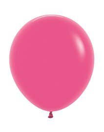 Rundballon Gross, 45cm, fuchsia