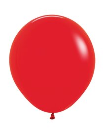 Rundballon Gross, 45cm, rot