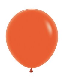Rundballon Gross, 45cm, orange