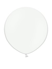 Rundballon Fashion Weiss, 60cm