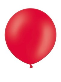 Rundballon Fashion Rot, 60cm