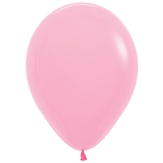 Rundballon, 33cm, rosa