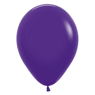 Rundballon, 33cm, violett