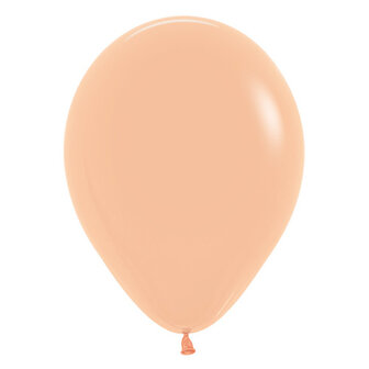 Rundballon, 33cm, peach