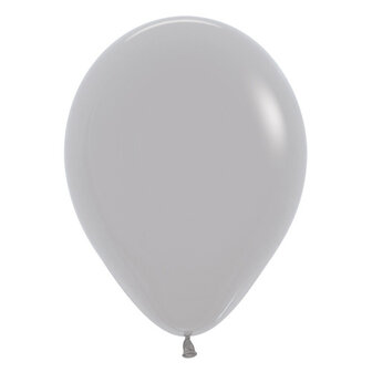 Rundballon, 33cm, grau