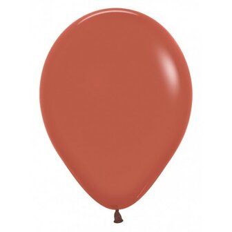 Rundballon, 33cm, terracotta