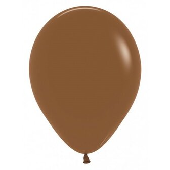 Rundballon, 33cm, cafe