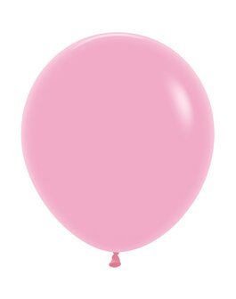 Rundballon Gross, 45cm, rosa