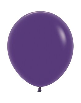 Rundballon Gross, 45cm, violett