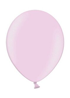 Rundballon, 30cm, metall-rosa