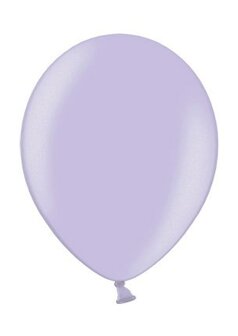 Rundballon, 30cm, metall-lila