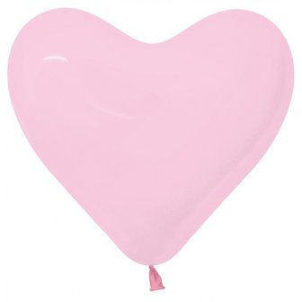 Herzballon, 40cm, rosa