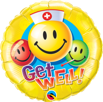 Get Well Smiley Giant Faces