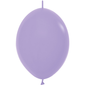Kettenballon, 30cm, lila