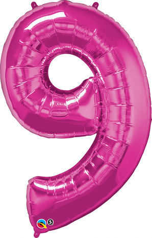 Folienballon Zahl "9"